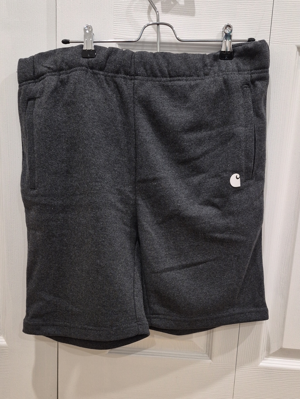 Carhartt Men’s Dark Charcoal Athletic Fleece Shorts
